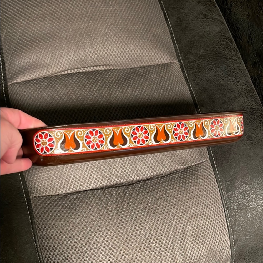 Vintage Floral Decorative Tray